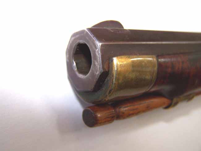 A RARE Kentucky Pistol possibly made in Lehigh County, PA, circa 1840 — image 8